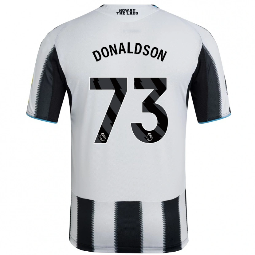 Danxen Barn Josh Donaldson #73 Svart Hvit Hjemmetrøye Drakt Trøye 2025/26 Skjorter T-Skjorte