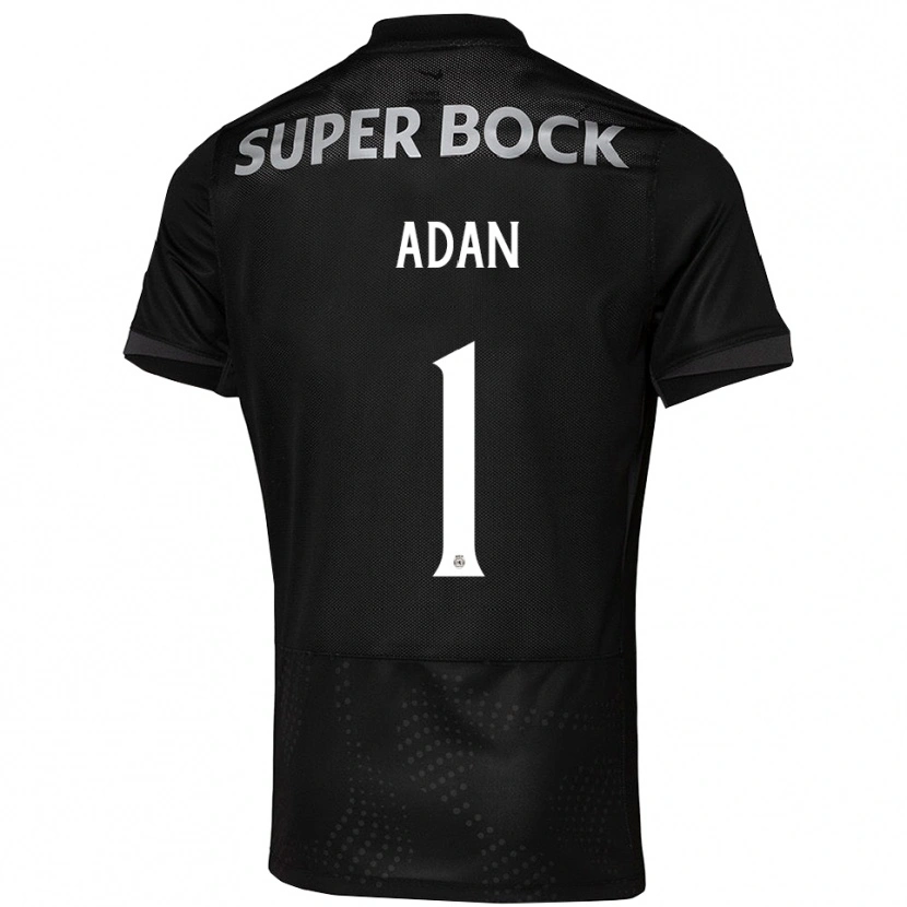 Danxen Barn Antonio Adan #1 Svart Hvit Bortetrøye Drakt Trøye 2025/26 Skjorter T-Skjorte