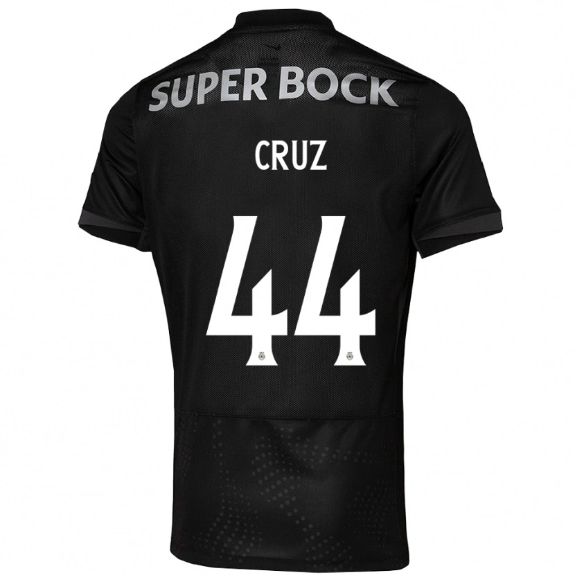 Danxen Barn Marco Cruz #44 Svart Hvit Bortetrøye Drakt Trøye 2025/26 Skjorter T-Skjorte