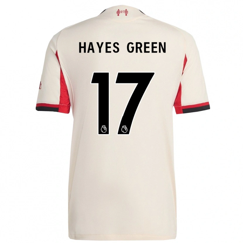 Danxen Barn Charlie Hayes-Green #17 Hvit Svart Bortetrøye Drakt Trøye 2025/26 Skjorter T-Skjorte