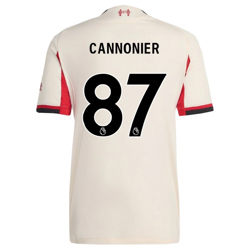 Danxen Barn Oakley Cannonier #87 Hvit Svart Bortetrøye Drakt Trøye 2025/26 Skjorter T-Skjorte