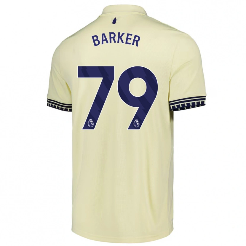 Danxen Barn Owen Barker #79 Off White Svart Bortetrøye Drakt Trøye 2025/26 Skjorter T-Skjorte