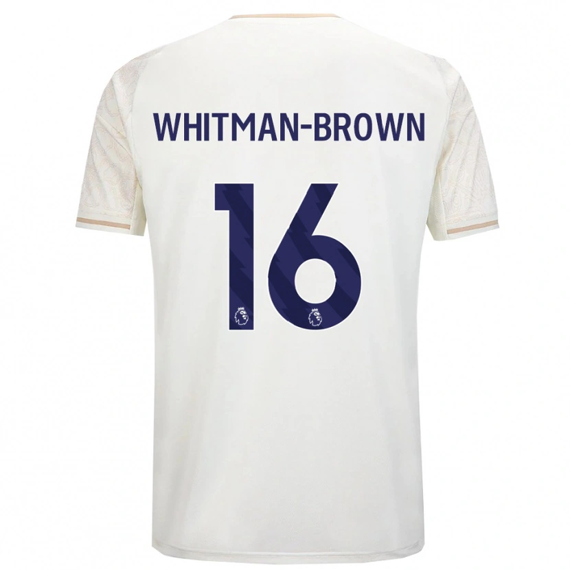 Danxen Barn Chae Whitman-Brown #16 Off White Svart Bortetrøye Drakt Trøye 2025/26 Skjorter T-Skjorte