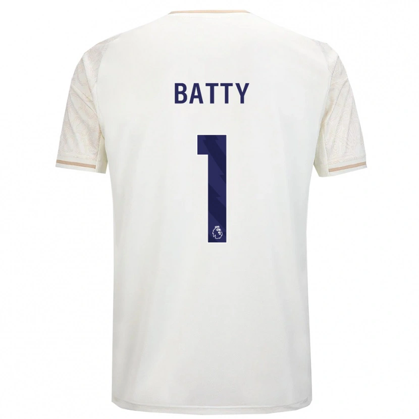 Danxen Barn Emily Batty #1 Off White Svart Bortetrøye Drakt Trøye 2025/26 Skjorter T-Skjorte