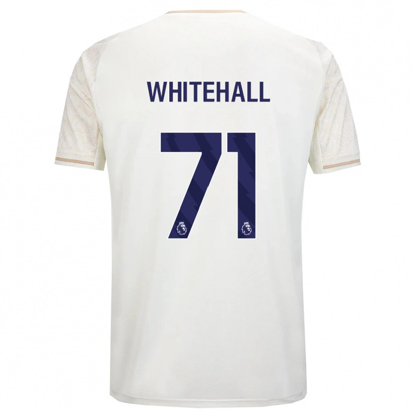 Danxen Barn Archie Whitehall #71 Off White Svart Bortetrøye Drakt Trøye 2025/26 Skjorter T-Skjorte
