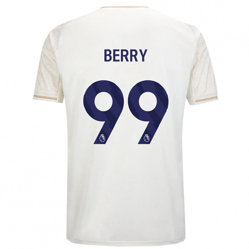 Danxen Barn Adam Berry #99 Off White Svart Bortetrøye Drakt Trøye 2025/26 Skjorter T-Skjorte
