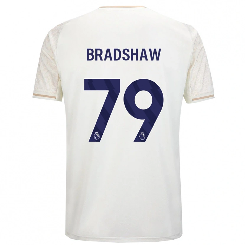 Danxen Barn Alfie Bradshaw #79 Off White Svart Bortetrøye Drakt Trøye 2025/26 Skjorter T-Skjorte