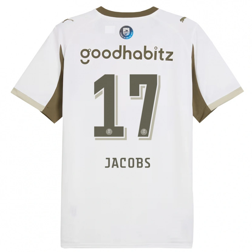 Danxen Barn Lore Jacobs #17 Hvit Grå Tredje Sett Drakt Trøye 2025/26 Skjorter T-Skjorte