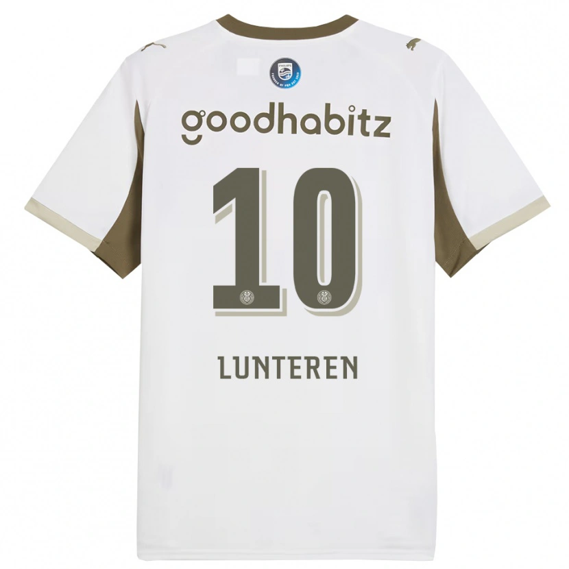 Danxen Barn Desiree Van Lunteren #10 Hvit Grå Tredje Sett Drakt Trøye 2025/26 Skjorter T-Skjorte