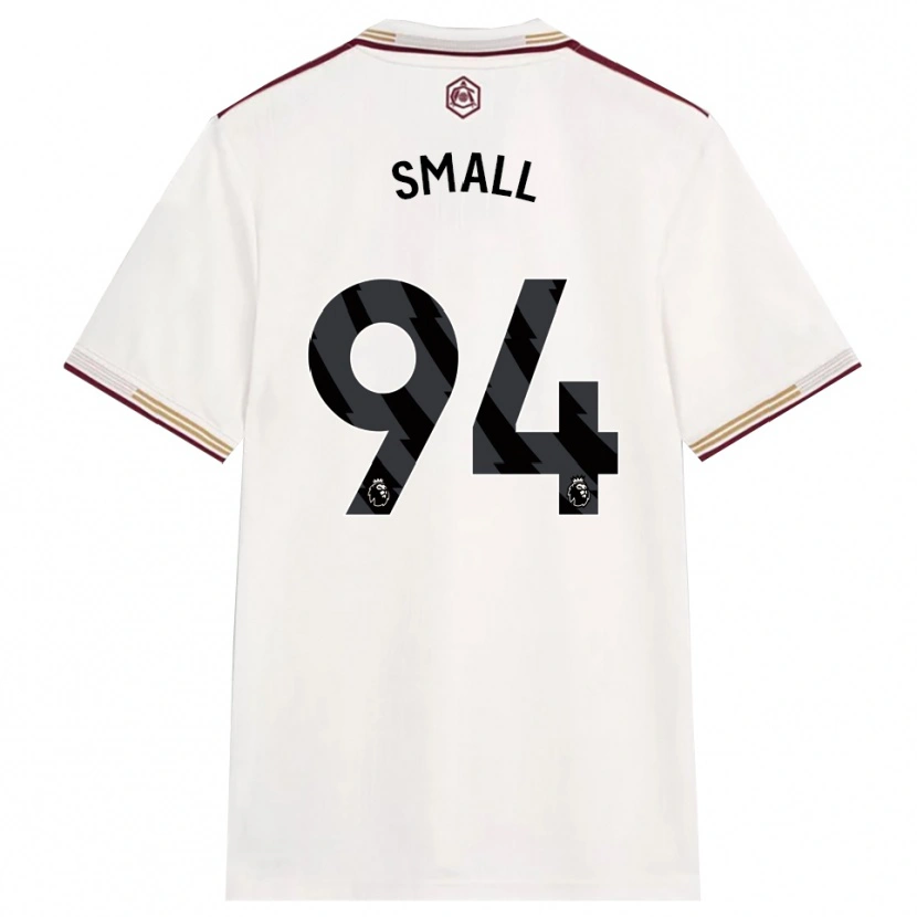 Danxen Barn Coby Small #94 Off White Burgunder Tredje Sett Drakt Trøye 2025/26 Skjorter T-Skjorte