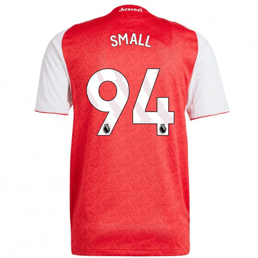 Danxen Mann Coby Small #94 Rød Hvit Hjemmetrøye Drakt Trøye 2025/26 Skjorter T-Skjorte