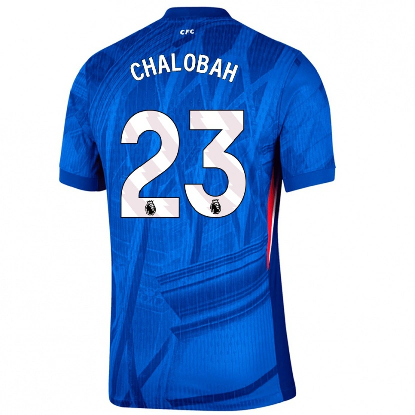 Danxen Mann Trevoh Chalobah #23 Blå Hvit Hjemmetrøye Drakt Trøye 2025/26 Skjorter T-Skjorte