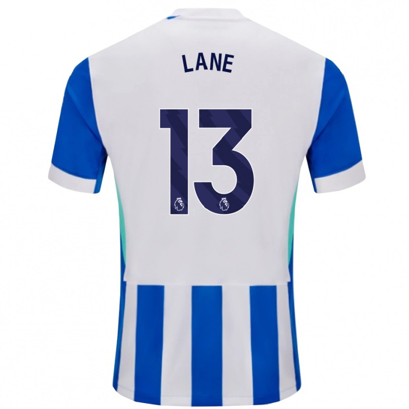 Danxen Mann Darius Lane #13 Blå Hvit Hjemmetrøye Drakt Trøye 2025/26 Skjorter T-Skjorte