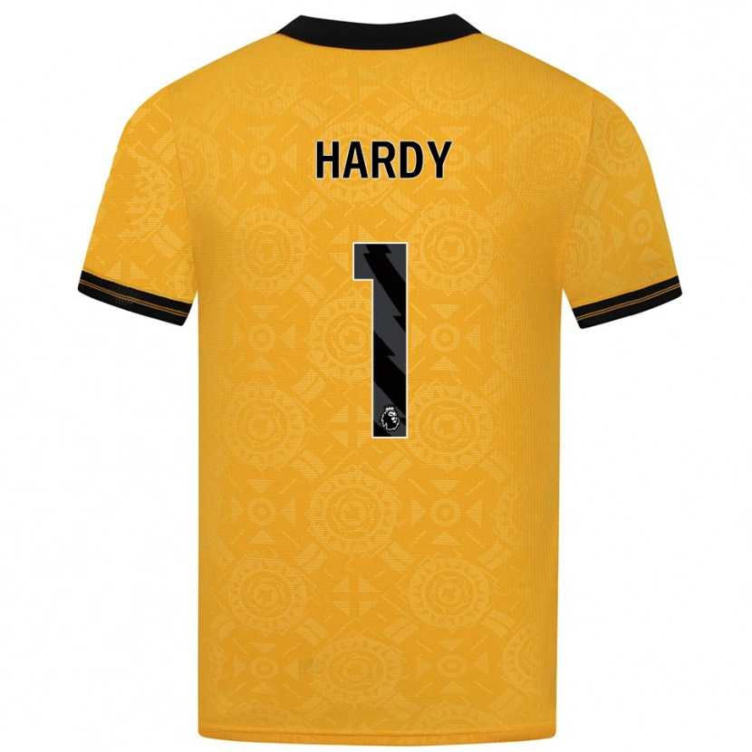 Danxen Mann George Hardy #1 Gul Svart Hjemmetrøye Drakt Trøye 2025/26 Skjorter T-Skjorte