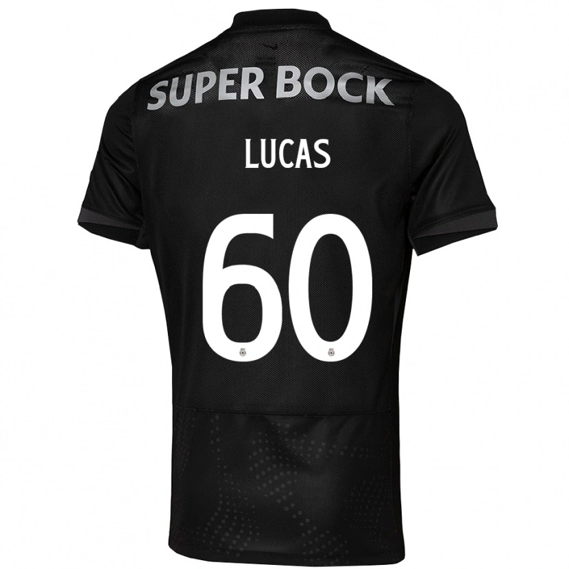Danxen Mann Rayan Lucas #60 Svart Hvit Bortetrøye Drakt Trøye 2025/26 Skjorter T-Skjorte