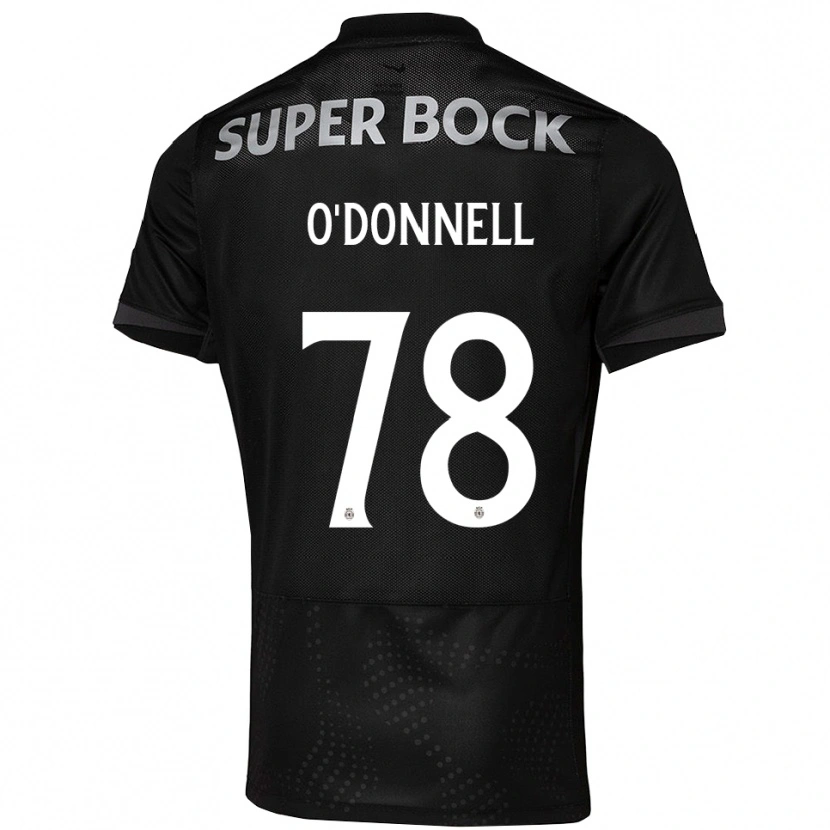 Danxen Mann Miri O'donnell #78 Svart Hvit Bortetrøye Drakt Trøye 2025/26 Skjorter T-Skjorte