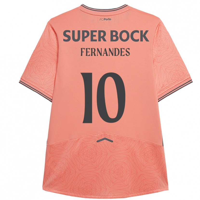 Danxen Mann Francisco Fernandes #10 Rosa Marineblå Bortetrøye Drakt Trøye 2025/26 Skjorter T-Skjorte