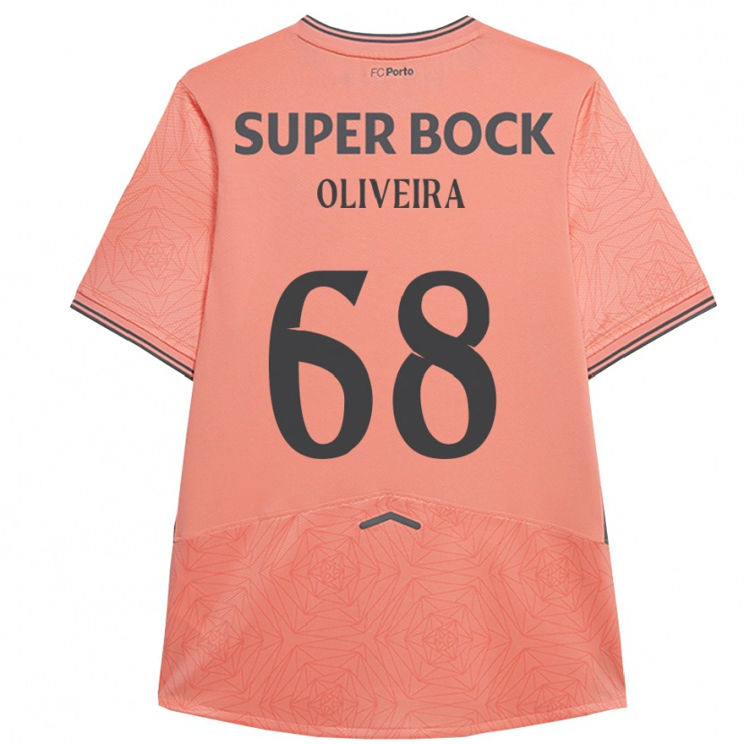 Danxen Mann André Oliveira #68 Rosa Marineblå Bortetrøye Drakt Trøye 2025/26 Skjorter T-Skjorte