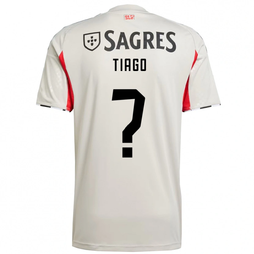 Danxen Mann Tiago Ferreira #0 Off White Rød Bortetrøye Drakt Trøye 2025/26 Skjorter T-Skjorte