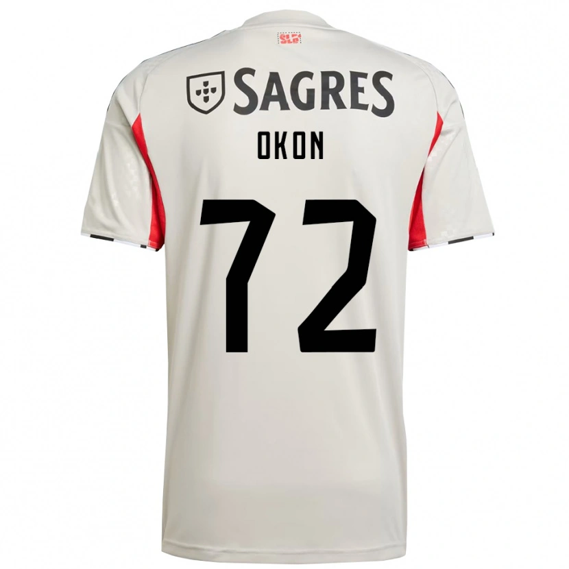 Danxen Mann Paul Okon #72 Off White Rød Bortetrøye Drakt Trøye 2025/26 Skjorter T-Skjorte