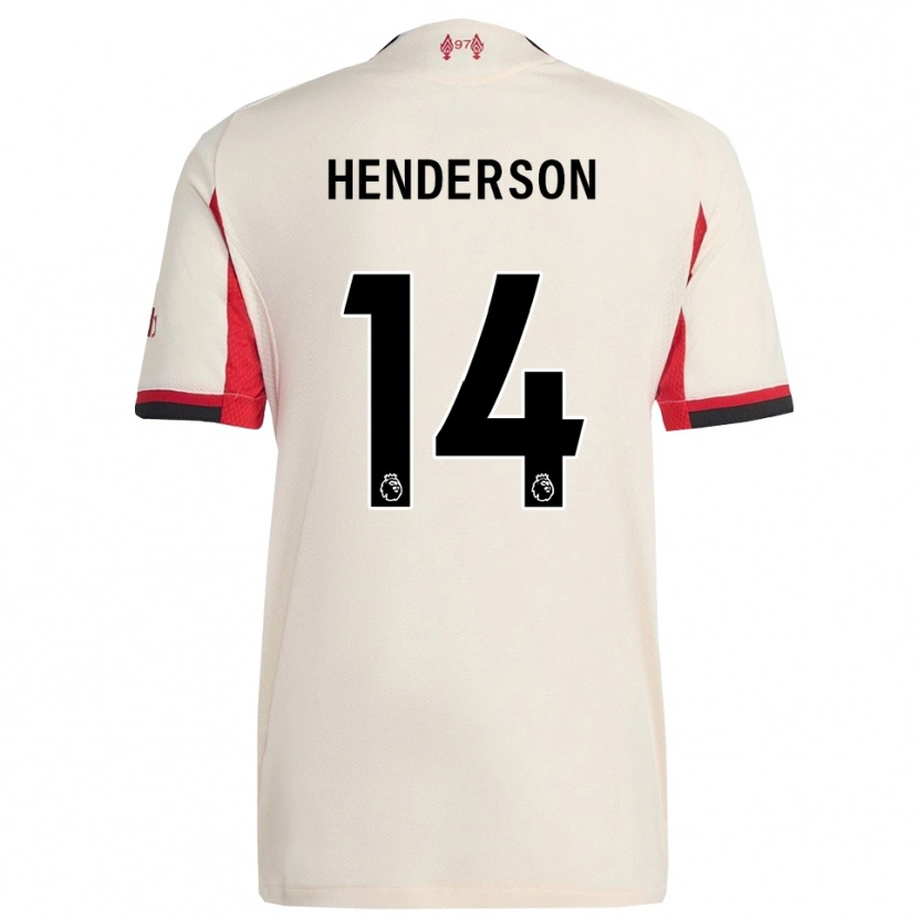 Danxen Mann Henderson #14 Hvit Svart Bortetrøye Drakt Trøye 2025/26 Skjorter T-Skjorte