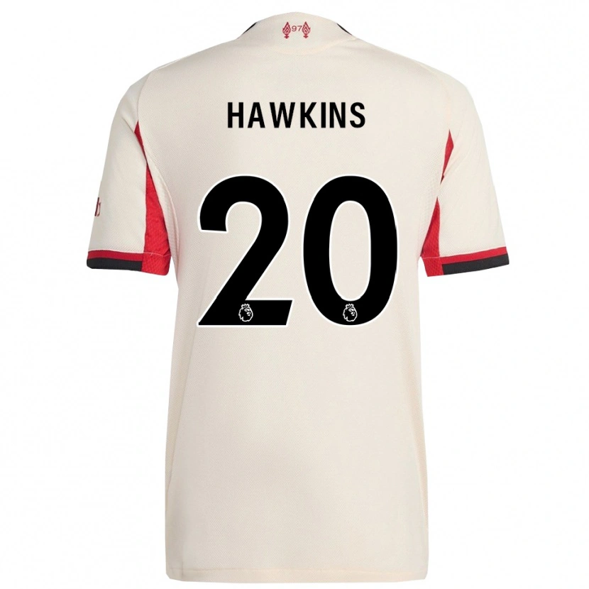 Danxen Mann Max Hawkins #20 Hvit Svart Bortetrøye Drakt Trøye 2025/26 Skjorter T-Skjorte