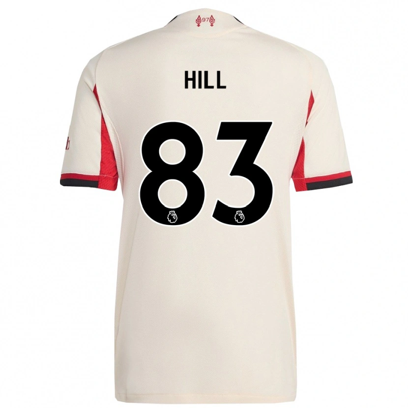 Danxen Mann Thomas Hill #83 Hvit Svart Bortetrøye Drakt Trøye 2025/26 Skjorter T-Skjorte