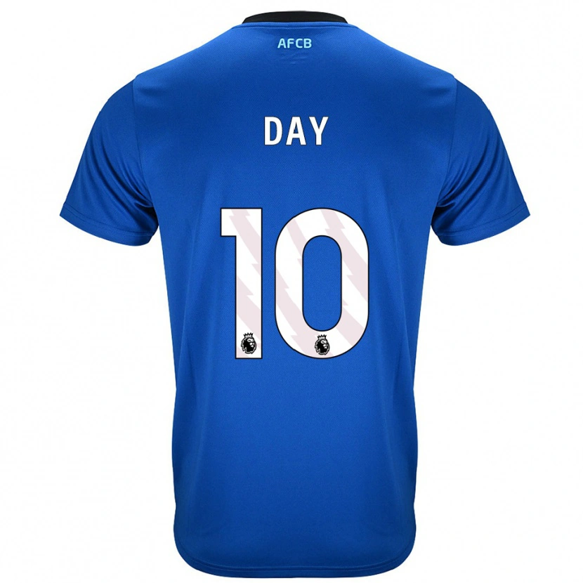Danxen Mann Jonny Day #10 Blå Svart Bortetrøye Drakt Trøye 2025/26 Skjorter T-Skjorte