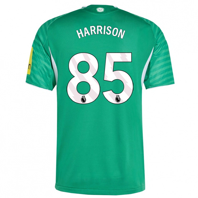 Danxen Mann Adam Harrison #85 Grønn Hvit Bortetrøye Drakt Trøye 2025/26 Skjorter T-Skjorte