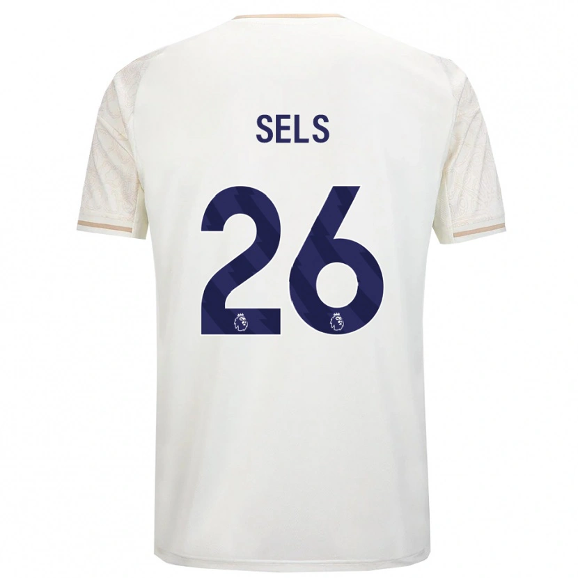 Danxen Mann Matz Sels #26 Off White Svart Bortetrøye Drakt Trøye 2025/26 Skjorter T-Skjorte