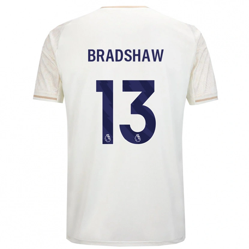 Danxen Mann Kanye Bradshaw #13 Off White Svart Bortetrøye Drakt Trøye 2025/26 Skjorter T-Skjorte