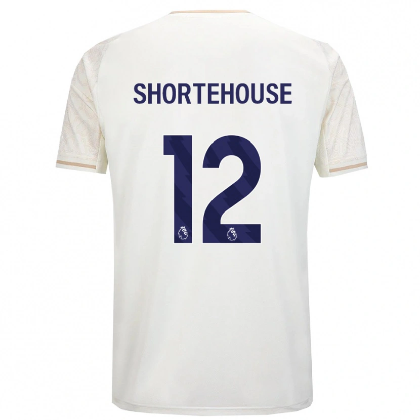 Danxen Mann Michael Shortehouse #12 Off White Svart Bortetrøye Drakt Trøye 2025/26 Skjorter T-Skjorte