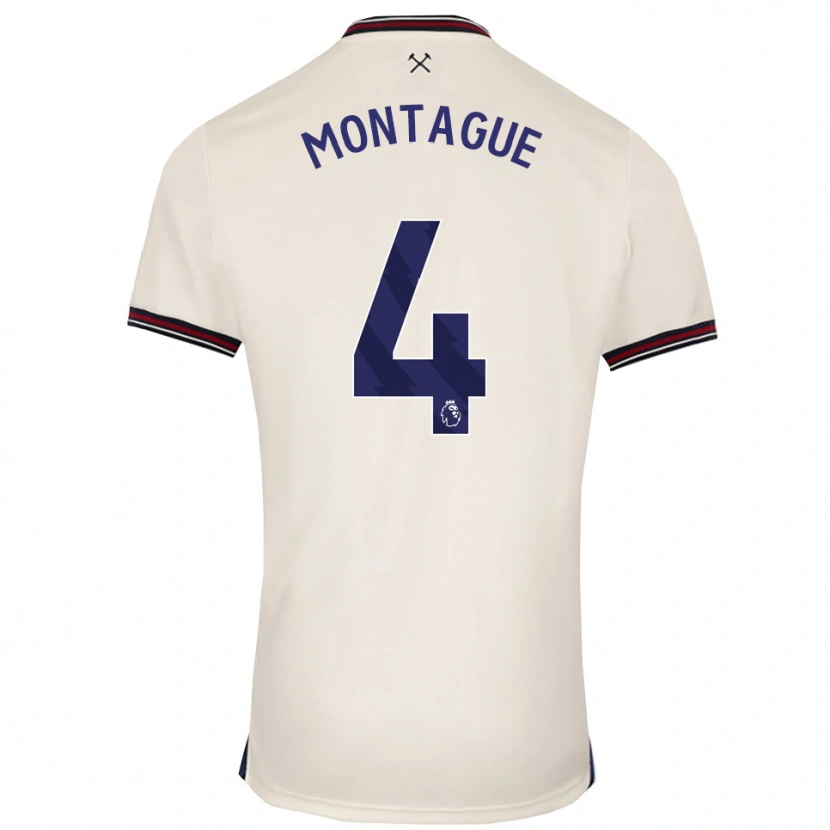 Danxen Mann Harry Montague #4 Off White Bortetrøye Drakt Trøye 2025/26 Skjorter T-Skjorte