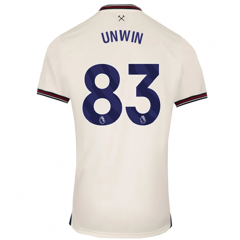 Danxen Mann Jonathan Unwin #83 Off White Bortetrøye Drakt Trøye 2025/26 Skjorter T-Skjorte