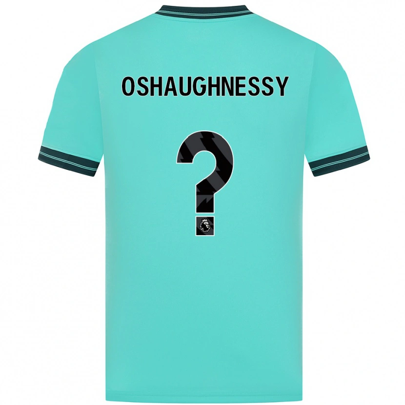Danxen Mann Joe Oshaughnessy #0 Himmelsblå Grønn Bortetrøye Drakt Trøye 2025/26 Skjorter T-Skjorte
