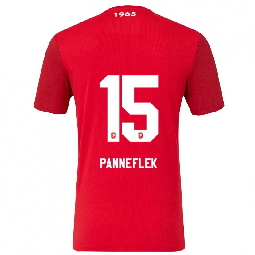 Danxen Dame Owen Panneflek #15 Rød Hvit Hjemmetrøye Drakt Trøye 2025/26 Skjorter T-Skjorte