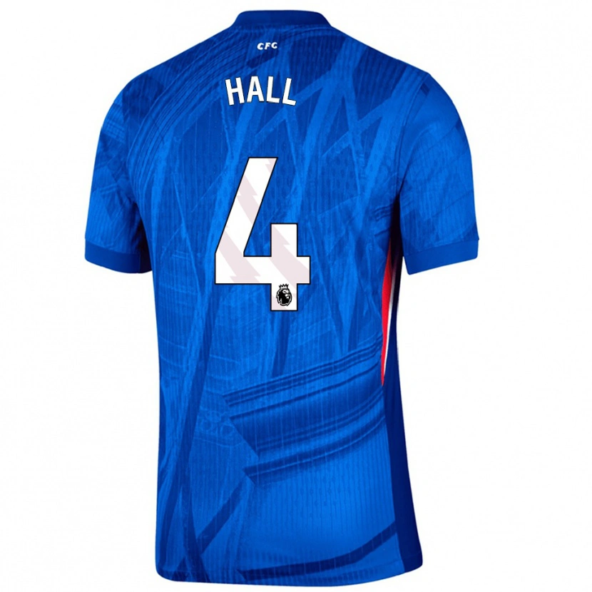 Danxen Dame Jacob Hall #4 Blå Hvit Hjemmetrøye Drakt Trøye 2025/26 Skjorter T-Skjorte