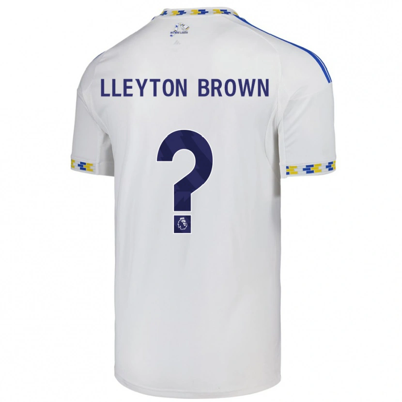 Danxen Dame Lleyton Brown #0 Hvit Blå Hjemmetrøye Drakt Trøye 2025/26 Skjorter T-Skjorte