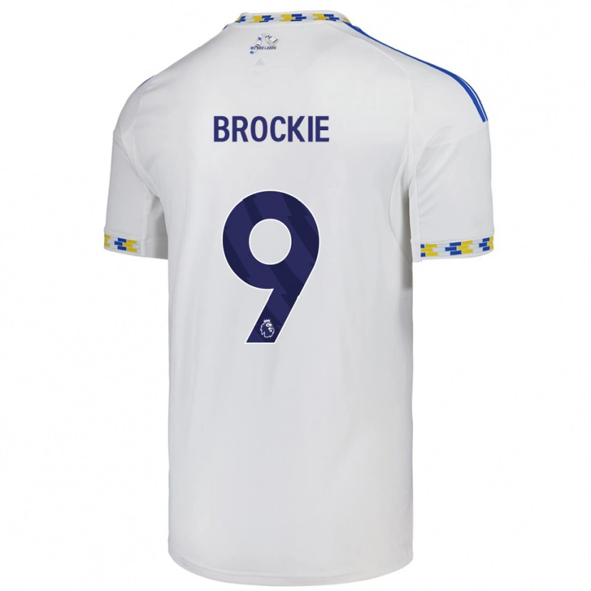 Danxen Dame Devon Brockie #9 Hvit Blå Hjemmetrøye Drakt Trøye 2025/26 Skjorter T-Skjorte