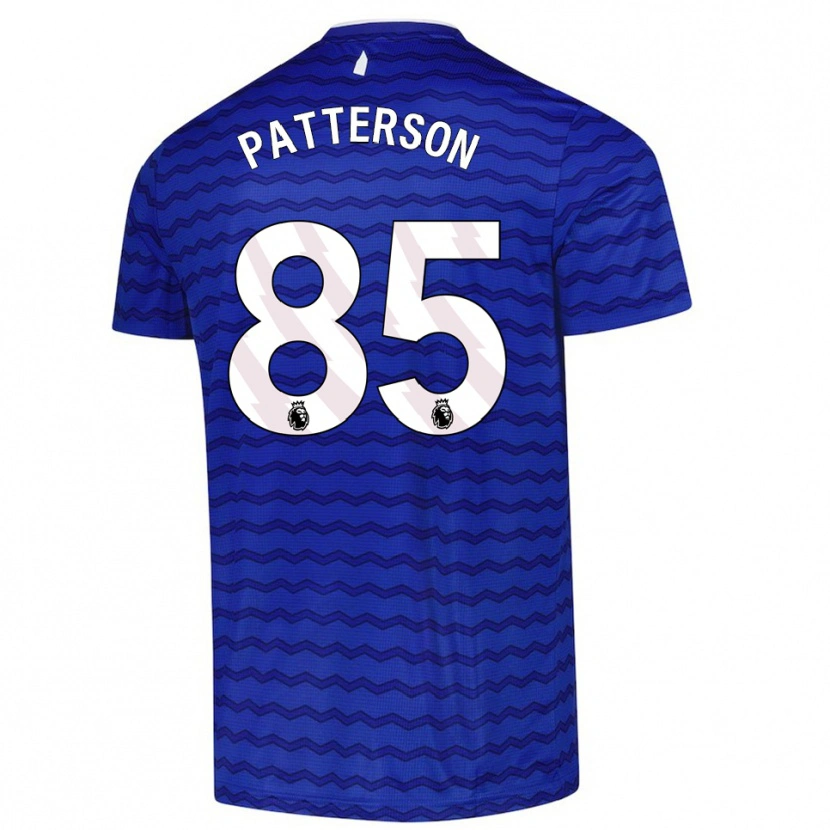 Danxen Dame Jack Patterson #85 Blå Marineblå Hjemmetrøye Drakt Trøye 2025/26 Skjorter T-Skjorte