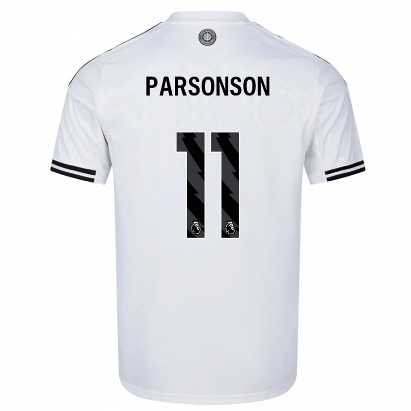 Danxen Dame Madi Parsonson #11 Hvit Svart Hjemmetrøye Drakt Trøye 2025/26 Skjorter T-Skjorte