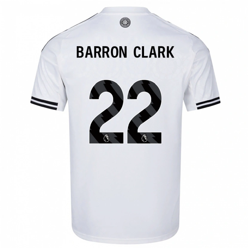 Danxen Dame Betty Barron-Clark #22 Hvit Svart Hjemmetrøye Drakt Trøye 2025/26 Skjorter T-Skjorte