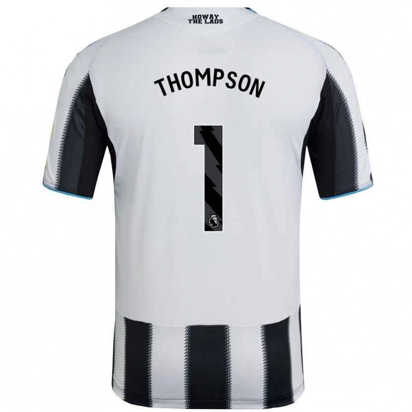 Danxen Dame Max Thompson #1 Svart Hvit Hjemmetrøye Drakt Trøye 2025/26 Skjorter T-Skjorte