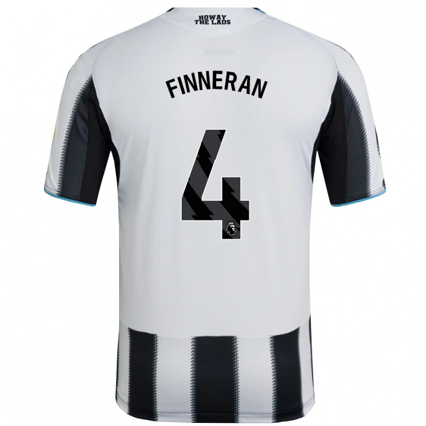 Danxen Dame Rory Finneran #4 Svart Hvit Hjemmetrøye Drakt Trøye 2025/26 Skjorter T-Skjorte