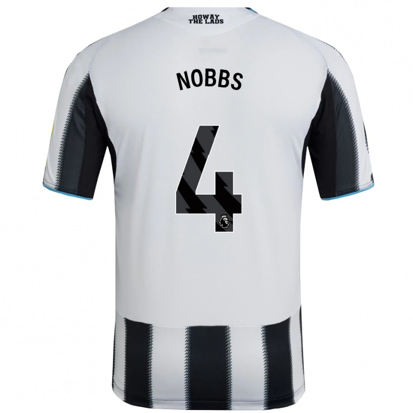 Danxen Dame Jordan Nobbs #4 Svart Hvit Hjemmetrøye Drakt Trøye 2025/26 Skjorter T-Skjorte