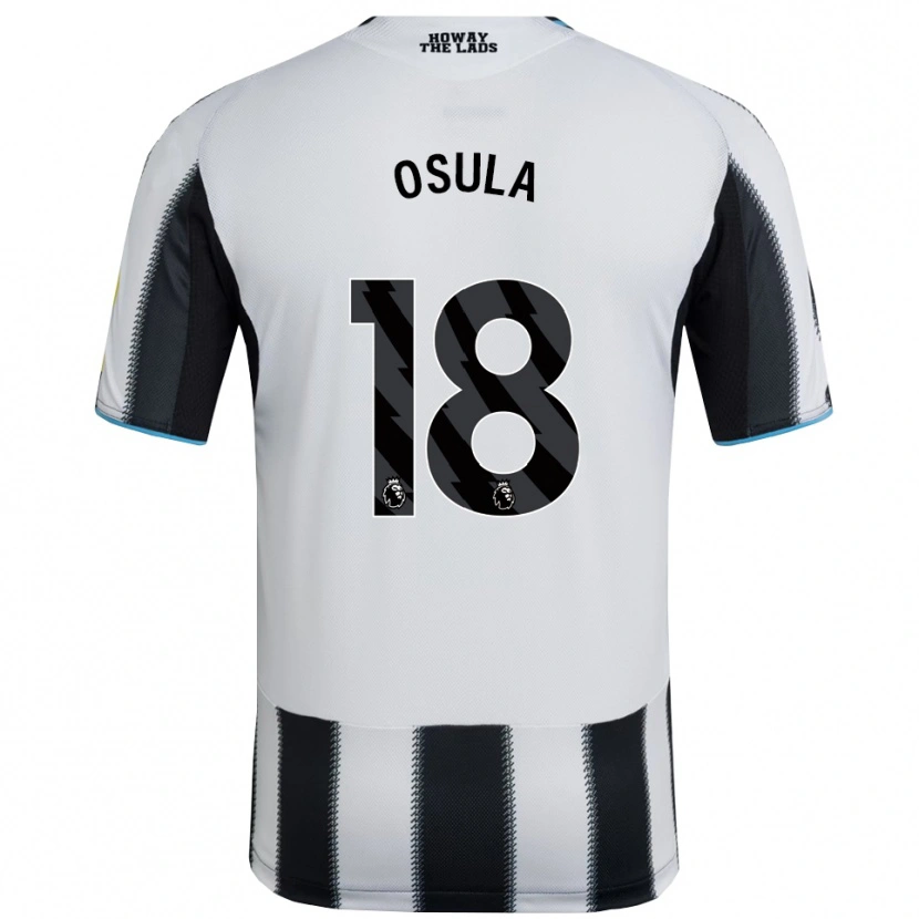 Danxen Dame William Osula #18 Svart Hvit Hjemmetrøye Drakt Trøye 2025/26 Skjorter T-Skjorte