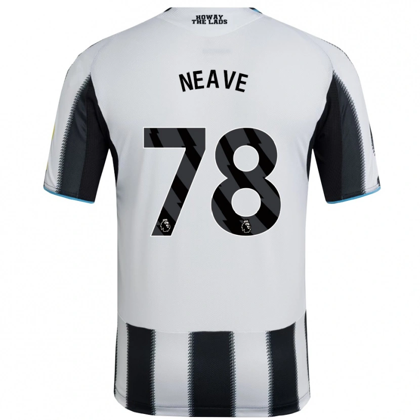 Danxen Dame Sean Neave #78 Svart Hvit Hjemmetrøye Drakt Trøye 2025/26 Skjorter T-Skjorte