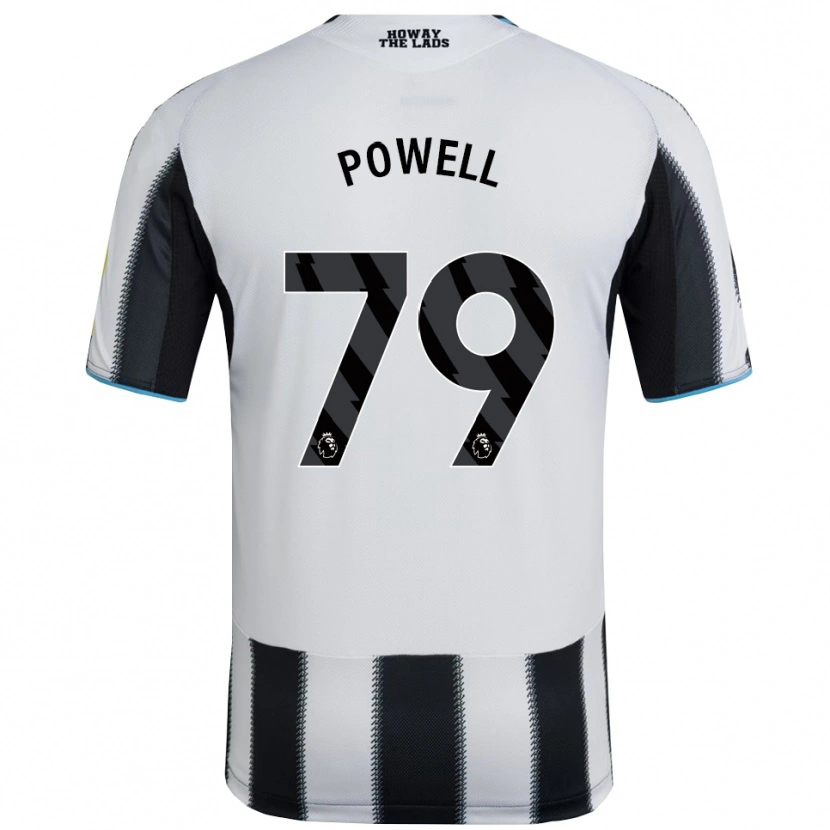 Danxen Dame Rory Powell #79 Svart Hvit Hjemmetrøye Drakt Trøye 2025/26 Skjorter T-Skjorte