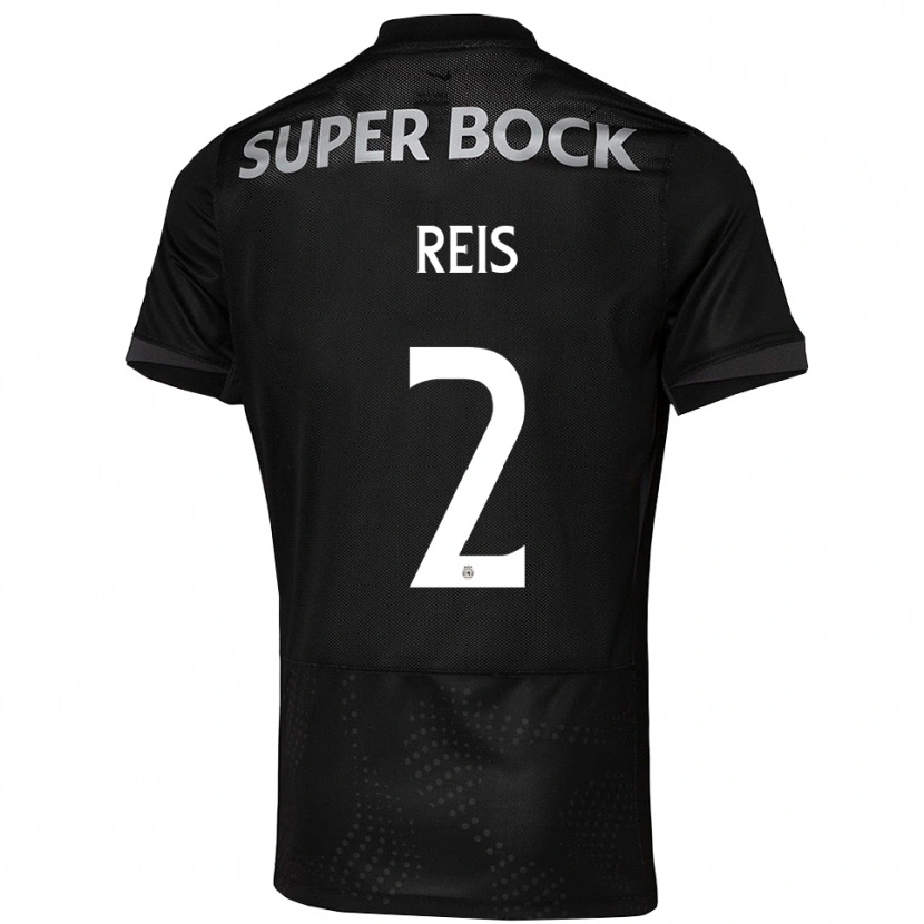 Danxen Dame Matheus Reis #2 Svart Hvit Bortetrøye Drakt Trøye 2025/26 Skjorter T-Skjorte