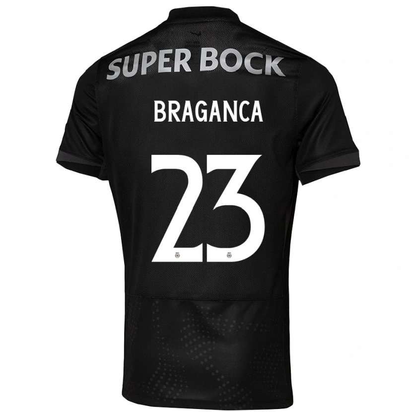 Danxen Dame Daniel Bragança #23 Svart Hvit Bortetrøye Drakt Trøye 2025/26 Skjorter T-Skjorte